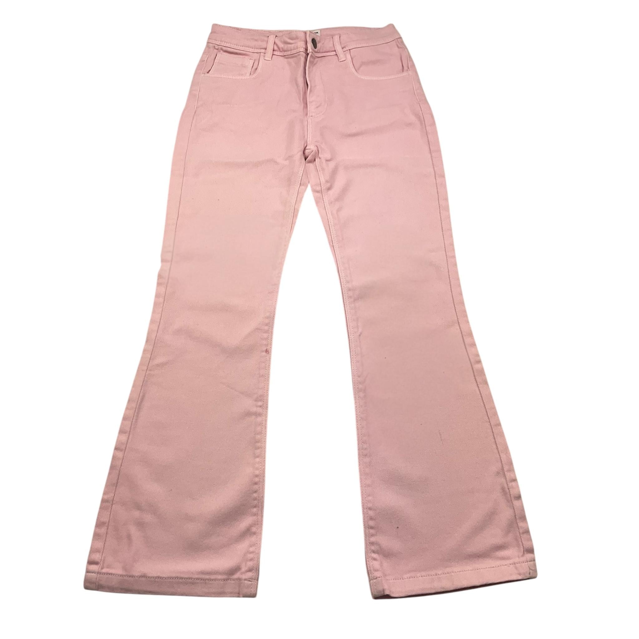 U.S. POLO ASSN pantalone tinta unita modello zampa Rosa per Bambina US40648001 ROSA U.S. POLO ASSN 