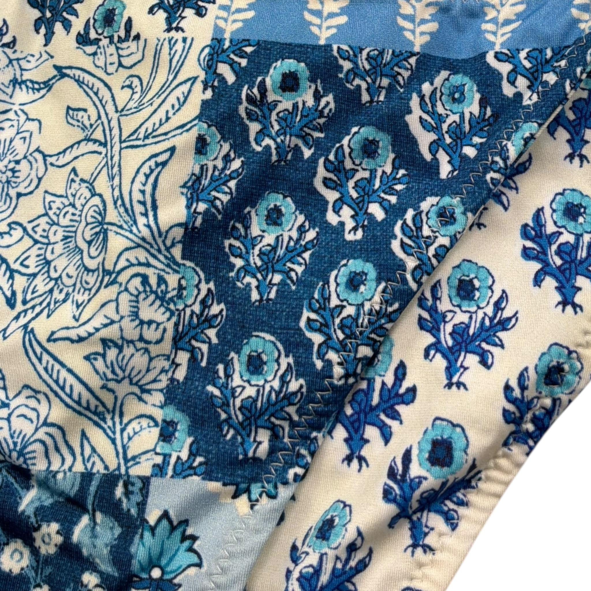 Saint Barth Costume 2 Pezzi Tinta Unita con Fantasia Fascia-Slip per Bambina JAI0004 BIANCO SAINT BARTH 