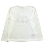MAYORAL shirt girocollo tinta unita con stampa in contrasto Bianco per Neonata 4070 BIANCO MAYORAL 