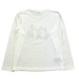 MAYORAL shirt girocollo tinta unita con stampa in contrasto Bianco per Neonata 4070 BIANCO MAYORAL 