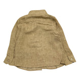 Trussardi Camicia Manica Lunga Tinta Unita con Colletto Coreano per Neonato TIP25042CA SABBIA TRUSSARDI 