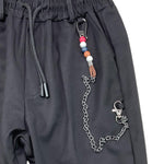 NEVER TOO pantalone tinta unita con elastico in vita Nero per Bambino NT2203B NERO NEVER TOO 