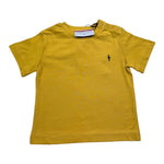 Cesare Paciotti T-Shirt Girocollo Tinta Unita con Stampa per Neonato TSP5155BX GIALLO CESARE PACIOTTI 