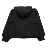 LIU JO felpa con zip e cappuccio tinta unita con brillantini Nero per Neonata KF4109X NERO LIU JO 