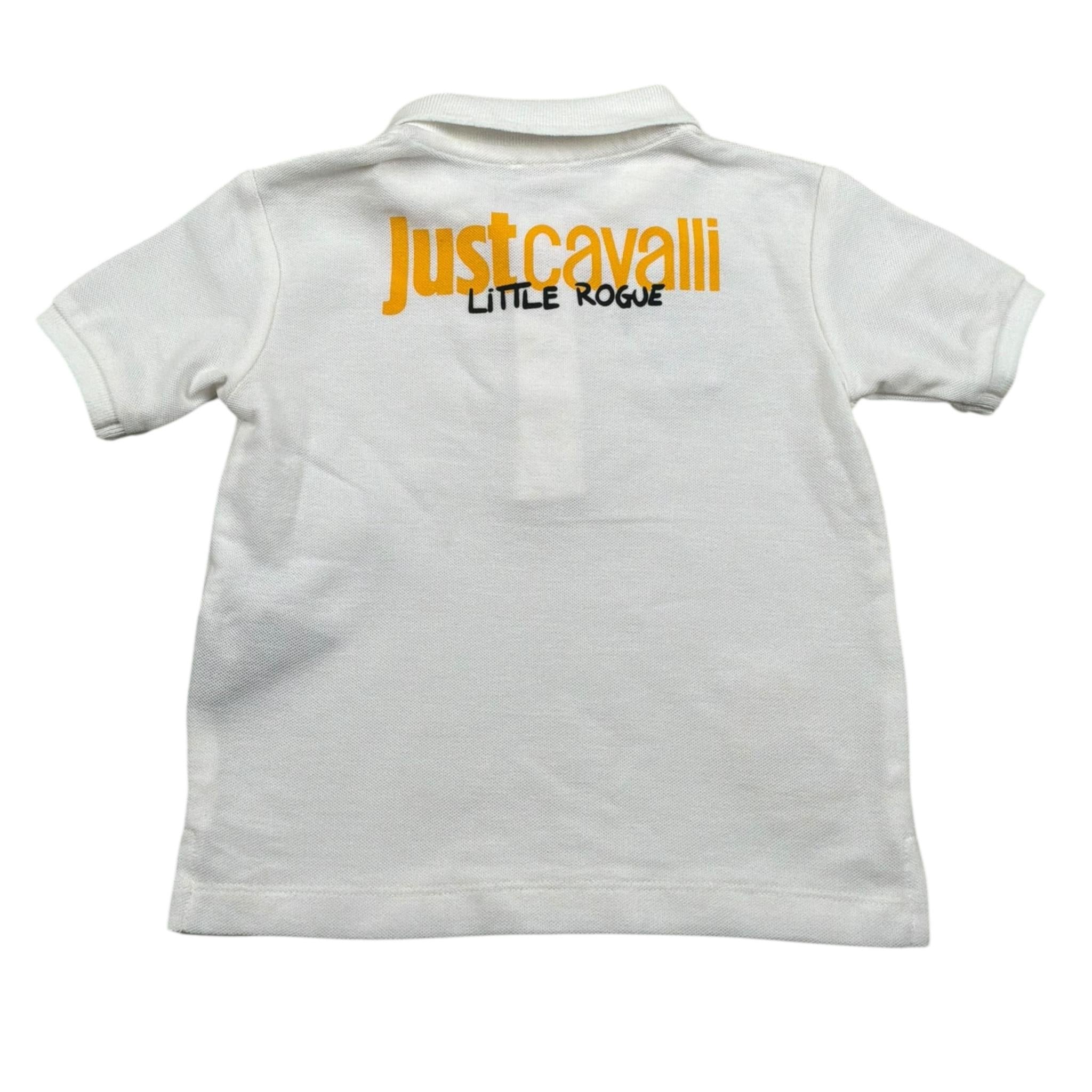 Just Cavalli Polo Mezza Manica Tinta Unita  per Neonato JIP26087PO BIANCO JUST CAVALLI 