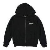 DISCLAIMER felpa tinta unita con zip e cappuccio Nero per Bambina 24IDK8243 NERO DISCLAIMER 