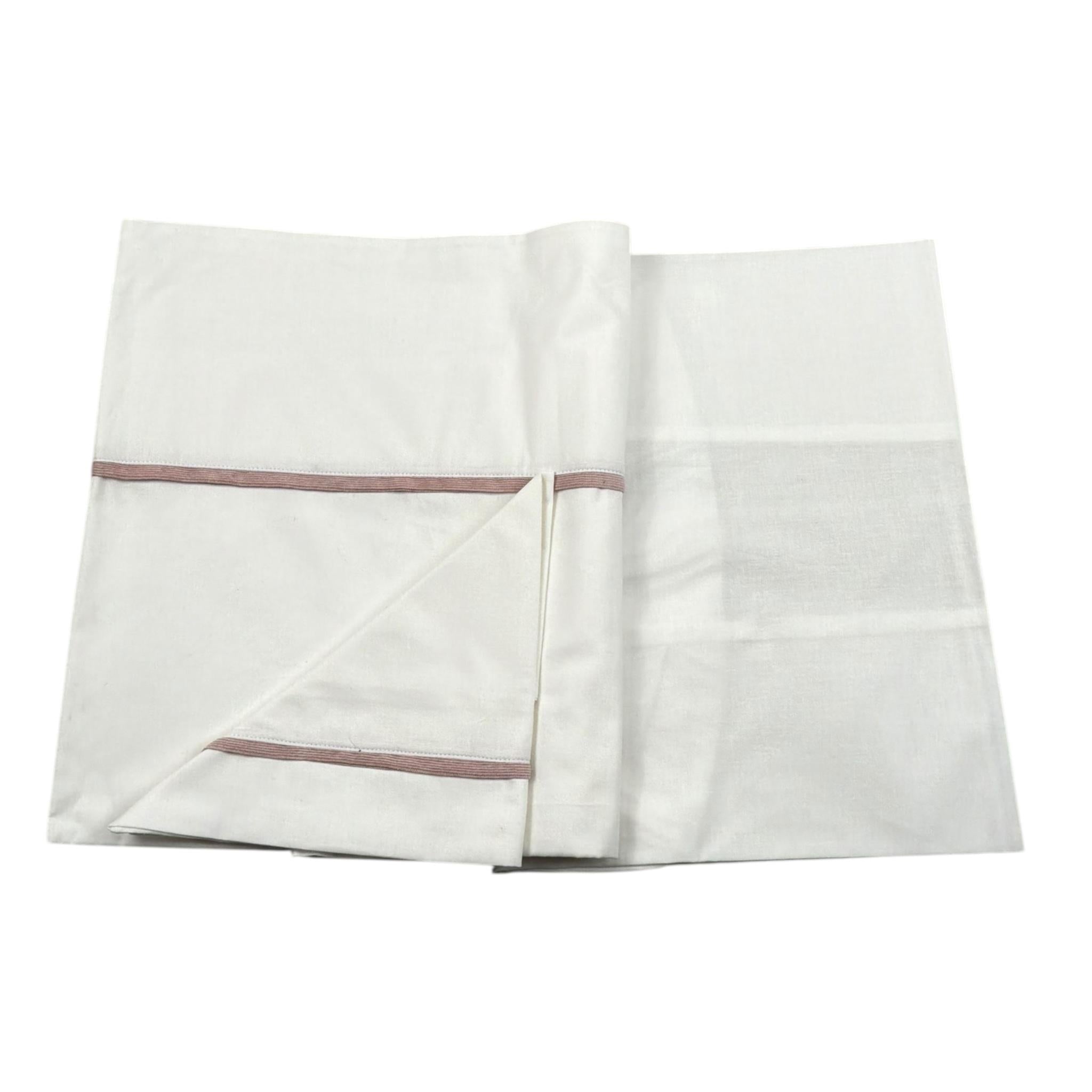 Baby Vip Set 3 Pezzi Lenzuola Tinta Unita per Neonata T1883 BIANCO BABY VIP 