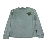 John Richmond Shirt Girocollo Tinta Unita con Stampa per Bambino RBP26156TS VERDE JOHN RICHMOND 