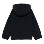 Emporio Armani Giubbino Tinta Unita con Cappuccio per Bambino EB000097 BLU EMPORIO ARMANI 