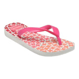 Havaianas Flip-Flops, einfarbig, mit weißem Blumenmuster für Mädchen