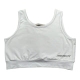 Hinnominate Top Tinta Unita con Stampa per Bambina 3646MY00054 BIANCO HINNOMINATE 