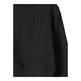 MOSCHINO felpa tinta unita con cappuccio Nero per Bambino HNF07KX NERO MOSCHINO 