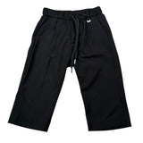 I'M Brian Pantalone Tinta Unita con Elastico In Vita per Bambino PA3269JXX NERO I'M BRIAN 