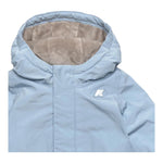 K-WAY giubbino tinta unita con cappuccio Azzurro per Neonato K4137VW AZZURRO K-WAY 