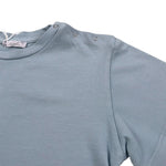 M+E' T-Shirt Girocollo tinta unita Azzurro per Bambino UEM0479 AZZURRO M+E' 