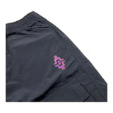 Marcelo Burlon Bermuda Tinta Unita con Elastico In Vita per Bambino CBCS001S24 NERO MARCELO BURLON 