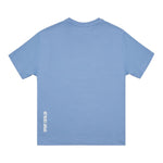 Dsquared2 T-Shirt Girocollo Tinta Unita con Stampa per Bambino DQ2211 AZZURRO DSQUARED2 