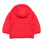 Save The Duck Giubbino Tinta Unita con Zip E Cappuccio per Neonato I30003X ROSSO SAVE THE DUCK 