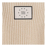 Dou Dou Maglia Tinta Unita con Logo Retro per Bambina DW9P10X BEIGE DOU DOU 