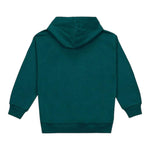 ICEBERG felpa chiusa con cappuccio tinta unita Verde per Bambino MFICE5335JX VERDE ICEBERG 
