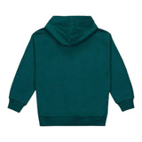 ICEBERG felpa chiusa con cappuccio tinta unita Verde per Bambino MFICE5335JX VERDE ICEBERG 