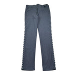 Manuel & Frank Pantalone Tinta Unita con Girovita Regolabile per Bambino MF1197R BLU MANUEL & FRANK 