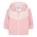 Boss Completo 3 Pezzi Felpa-Pantalone-T-Shirt per Neonata J52190 ROSA BOSS 