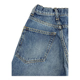 Costumein Jeans Einfarbig Mit Verstellbarem Bund Blau Für Jungen