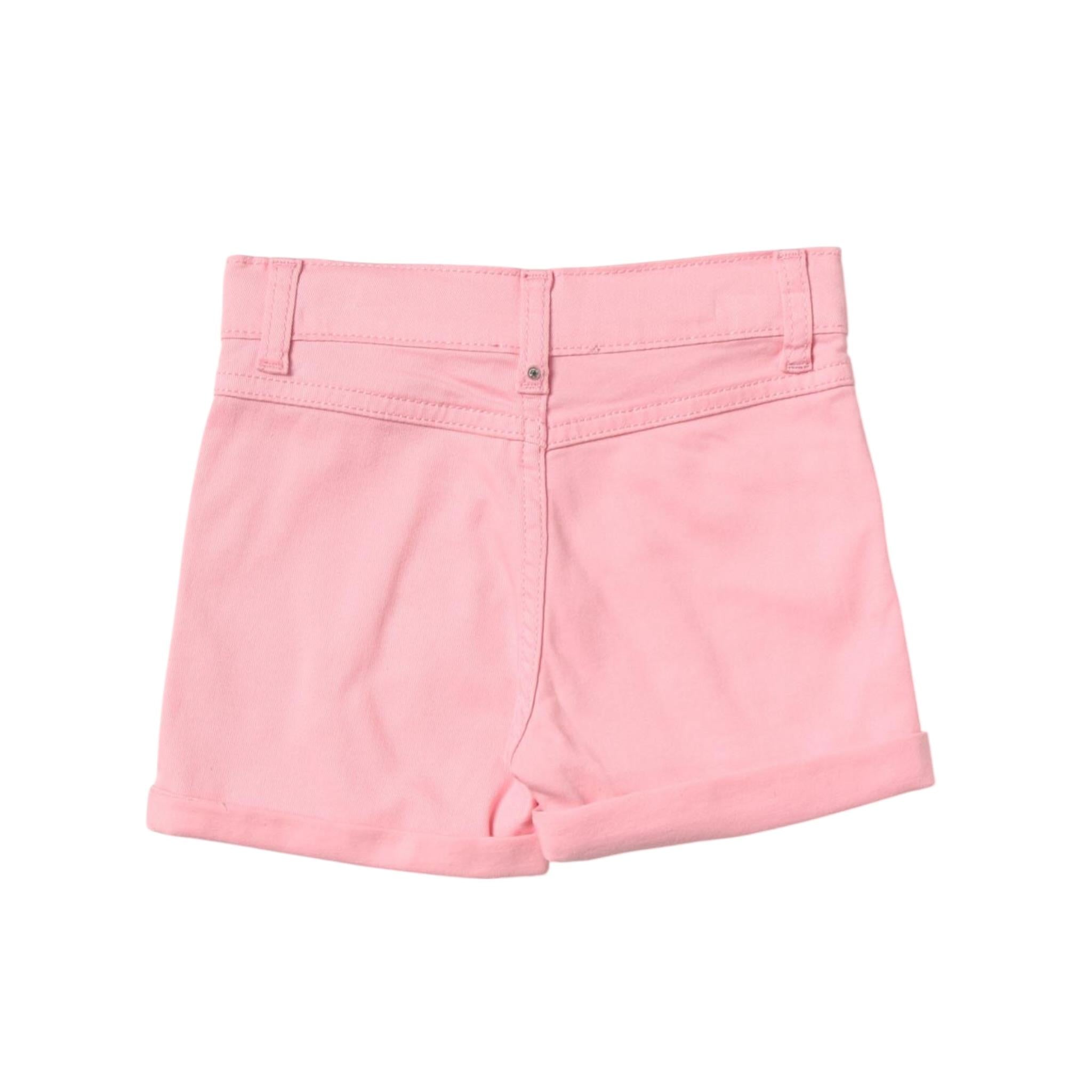 Liu Jo Short Tinta Unita con Girovita Regolabile per Bambina KA3079T3357 ROSA LIU JO 