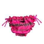 F**K Costume Modello Slip Tinta Ujnita con Fantasia  per Bambina FJ240043X05 FUXIA F**K 