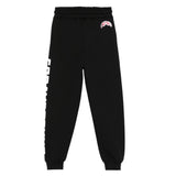 Sprayground Pantalone Tuta Tinta Unita con Stampa per Bambino SPY1113BLK NERO SPRAYGROUND 