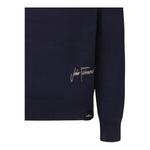 JOHN RICHMOND maglia girocollo tinta unita con stampa logo Blu per Bambino RBA24066MAXX BLU JOHN RICHMOND 