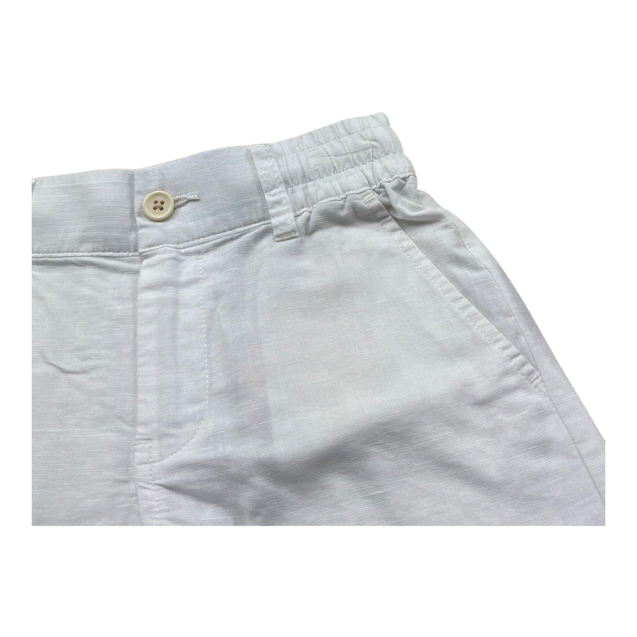 Trussardi Bermuda Tinta Unita con Elastico In Vita per Bambino TBP26020CLL BIANCO TRUSSARDI 