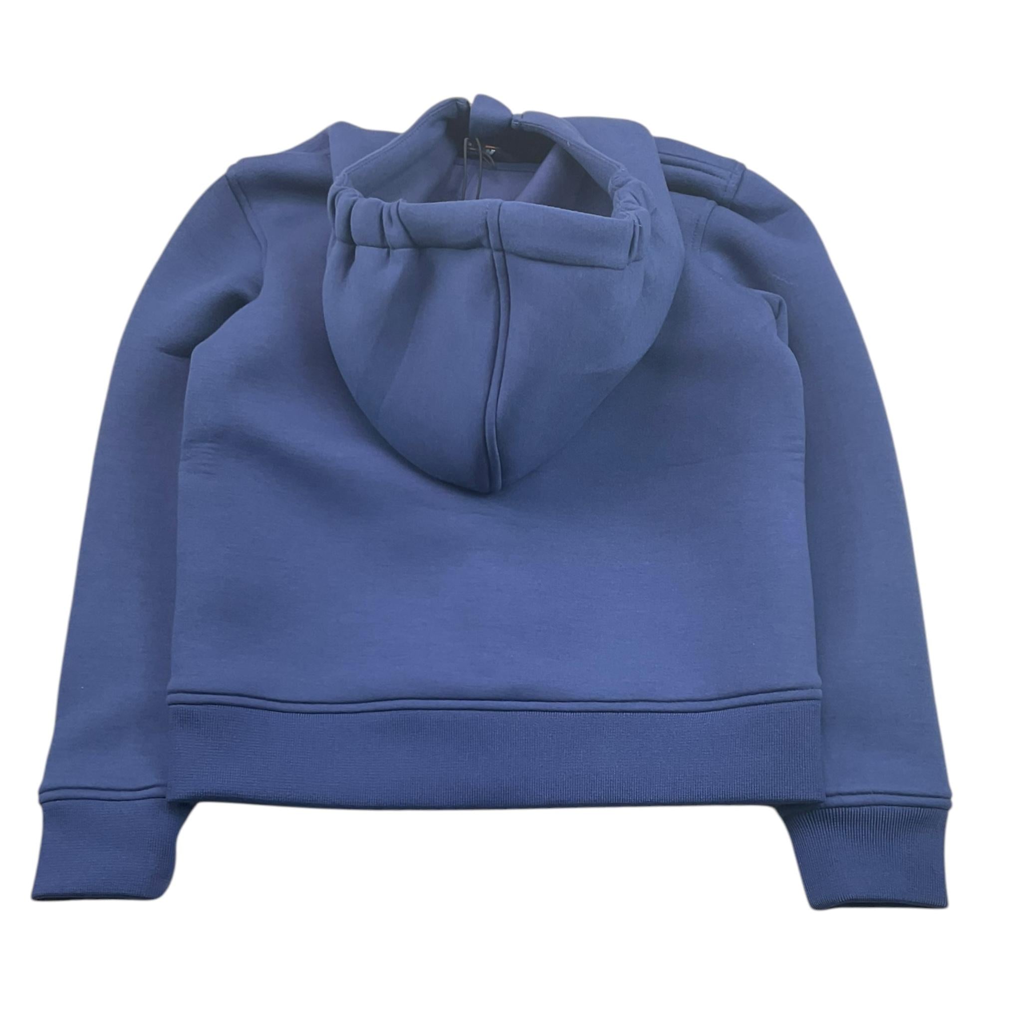K-WAY felpa tinta unita con zip e cappuccio Blu per Bambino K2124RW BLU K-WAY 