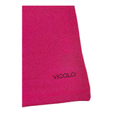 Vicolo Einfarbiges Glitzer-T-Shirt in Fuchsia für Mädchen