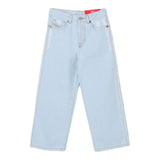 Diesel Jeans Solid Color Palazzo Modell Hellblau für Mädchen