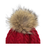 VALENTINA BEBES cappello tinta unita con pon pon Rosso per Bambina GORRO ROSSO VALENTINA BEBES 