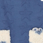 MAYORAL set utina bicolore con salopette e shirt integrata-cappello Bianco/blu per Neonato 2618 BIANCO/BLU MAYORAL 