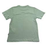 Dan John T-Shirt Girocollo Tinta Unita con Stampa per Bambino TSD5108J VERDE ACQUA DAN JOHN 