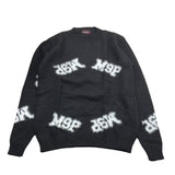 MAISON 9 PARIS maglia tinta unita con stampa Nero per Bambino 9154 NERO MAISON 9 PARIS 