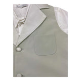 Barcellino Completo 2 Pezzi Body-Pagliaccetto per Neonato 120711 BIANCO/GRIGIO BARCELLINO 