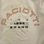 CESARE PACIOTTI shirt girocollo tinta unita con stampa Panna per Neonato TSP5319B PANNA CESARE PACIOTTI 