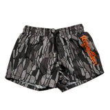 Refrigiwear Einfarbiger Badeanzug mit Logo-Print in Grau für Jungen