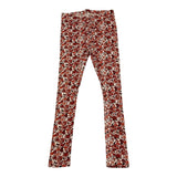Name.It Einfarbige Leggings mit weißem Blumenmuster für Mädchen