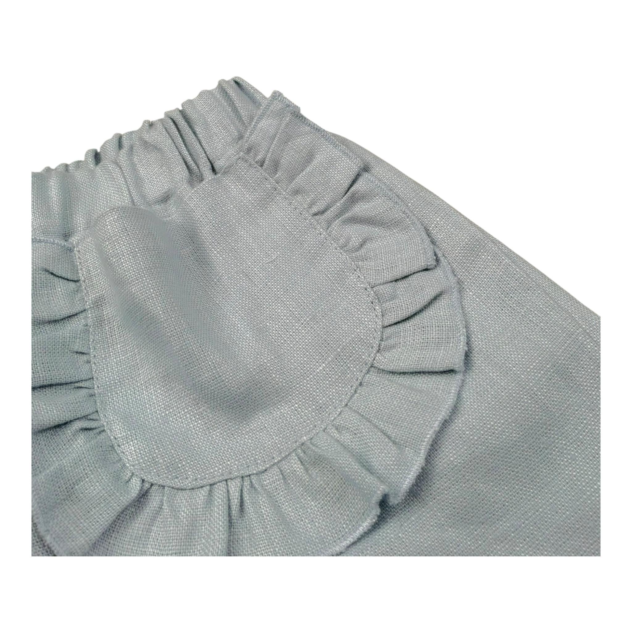 La Stupenderia Short Tinta Unita con Elastico In Vita per Bambina TJBR74XJ AZZURRO LA STUPENDERIA 