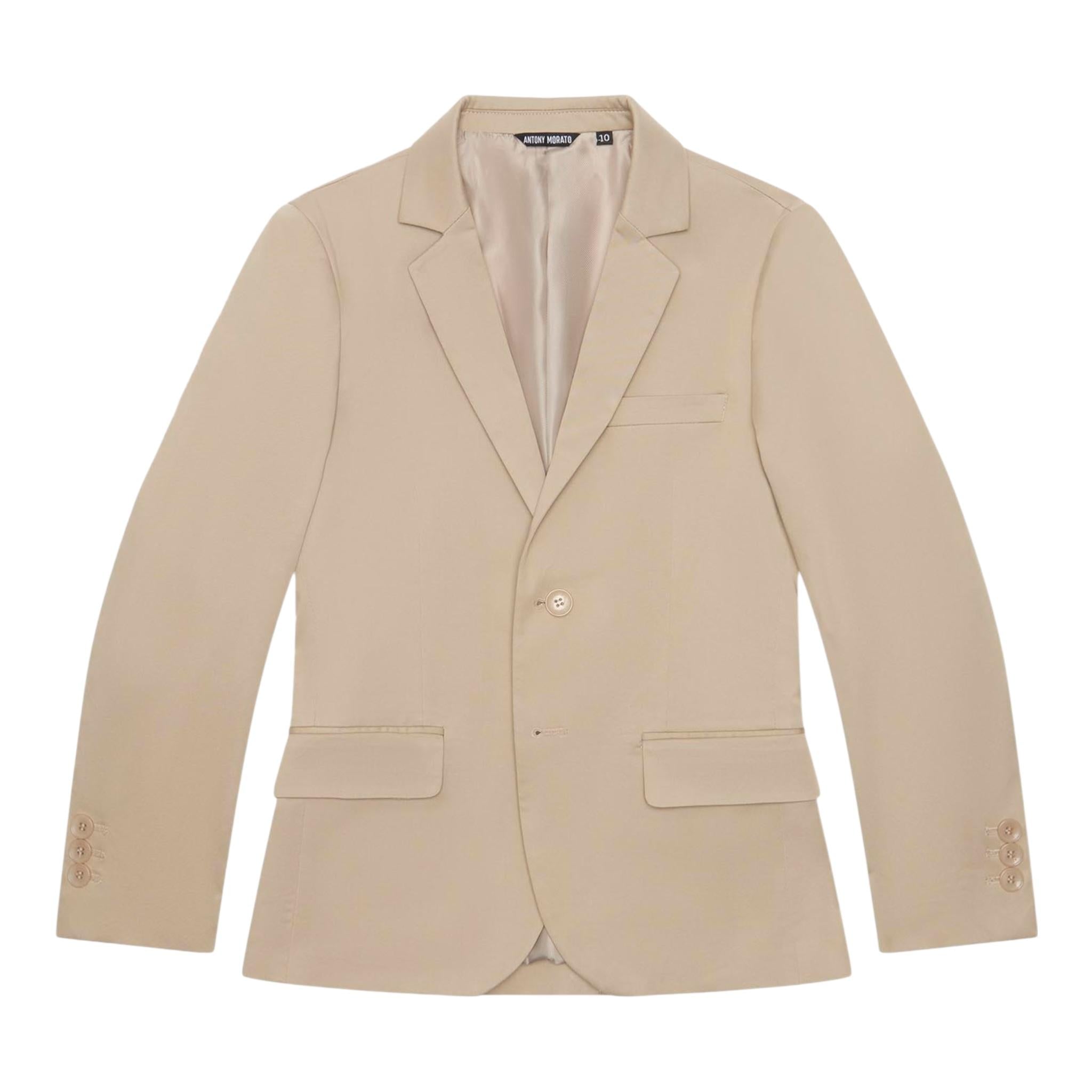 Antony Morato Giacca Tinta Unita con Bottoni per Bambino MKJS00011 BEIGE ANTONY MORATO 