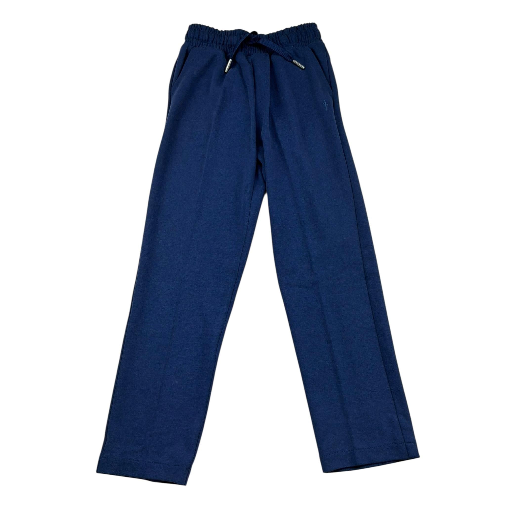 Cesare Paciotti Pantalone Tinta Unita con Elastico In Vita per Bambino PFP5151BXX BLU CESARE PACIOTTI 