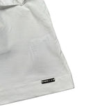 Monnalisa T-Shirt Monospalla tinta unita Bianco per Bambina 41A304 BIANCO MONNALISA 