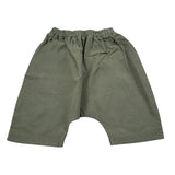 Zero Ampere Pantalone Tinta Unita con Elastico In Vita per Neonato DAVID VERDE ZERO AMPERE 