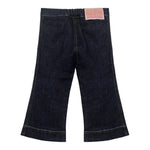 ELISABETTA FRANCHI jeans tinta unita modello zampa Blu per Bambina EGPA070 BLU ELISABETTA FRANCHI 